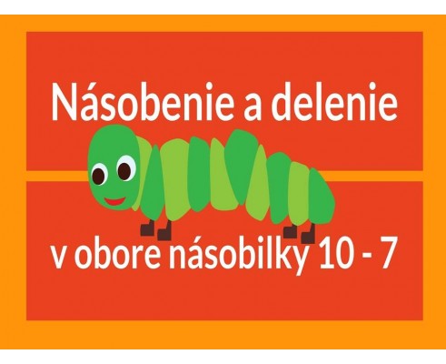 Násobenie a delenie v obore násobilky