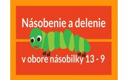 Násobenie a delenie v obore násobilky