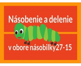 Nasobenie a delenie v obore násobilky