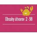 Obsahy útvarov