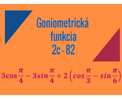 Goniometricke funkcie