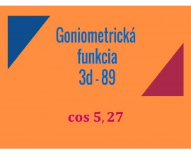 Goniometricke funkcie