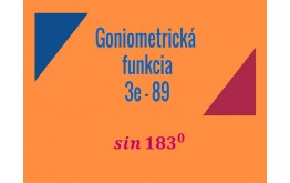 Goniometricke funkcie