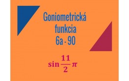 Goniometricke funkcie