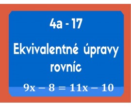 Lineárne rovnice a nerovnice