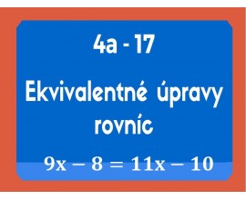 Lineárne rovnice a nerovnice