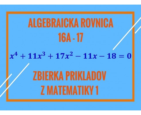 Algebraická rovnica