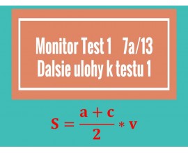 Monitor - Test 1- Ďalšie úlohy k Testu 1