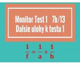 Monitor - Test 1- Ďalšie úlohy k Testu 1