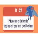 Pisomne delenie jednocifernym delitelom