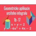 Geometrické aplikácie Určitého integrálu