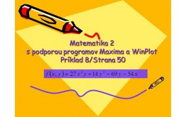 Lokálne extrémy funkcie dvoch premenných