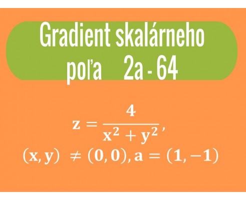 Gradient skalárneho poľa