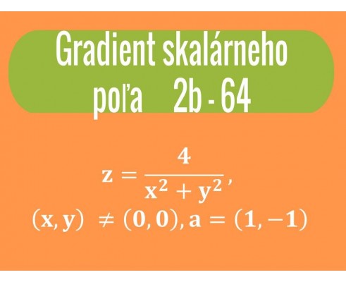 Gradient skalárneho poľa