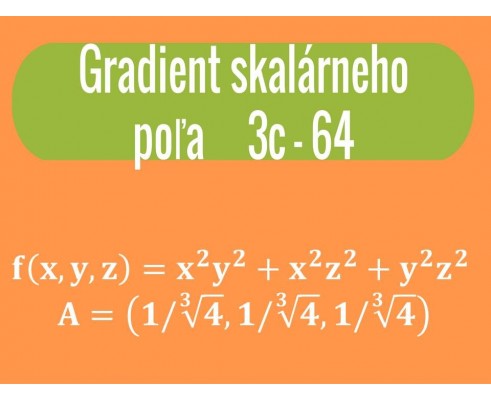 Gradient skalárneho poľa