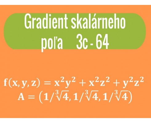 Gradient skalárneho poľa