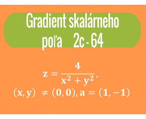 Gradient skalárneho poľa