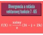 Divergencia a rotácia vektorovej funkcie