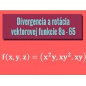 Divergencia a rotácia vektorovej funkcie