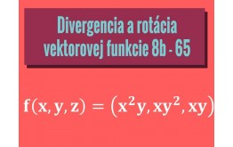 Divergencia a rotácia vektorovej funkcie