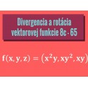 Divergencia a rotácia vektorovej funkcie