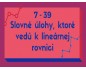 Slovné úlohy, ktoré vedú k lineárrnej rovnici