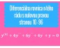 Diferenciálna rovnica n-tého rádu s nulovu pravou stranou