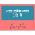 Exponenciálne rovnice
