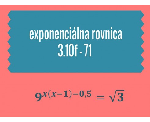 Exponenciálne rovnice