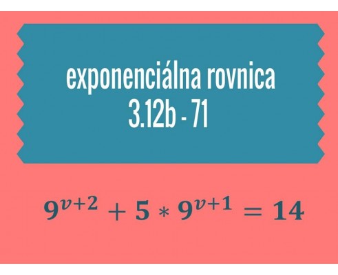 Exponenciálne rovnice