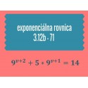 Exponenciálne rovnice
