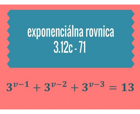 Exponenciálne rovnice