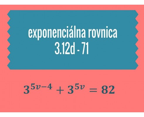 Exponenciálne rovnice