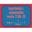 Logaritmické a exponenciálne rovnice