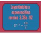 Logaritmické a exponenciálne rovnice