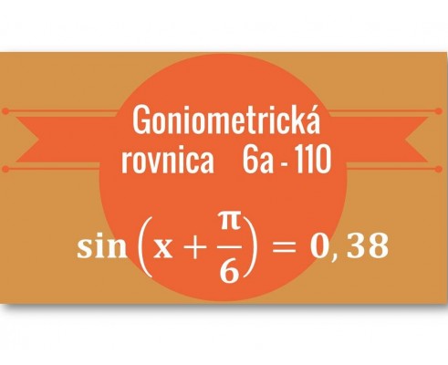 Goniometricke rovnice