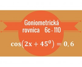 Goniometricke rovnice