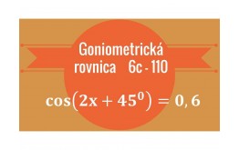 Goniometricke rovnice