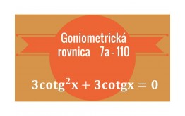 Goniometricke rovnice