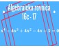 Polynómy. Algebraická rovnica