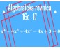 Polynómy. Algebraická rovnica