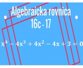 Polynómy. Algebraická rovnica