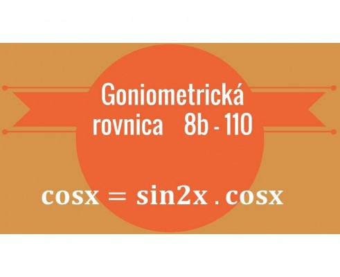 Goniometricke rovnice