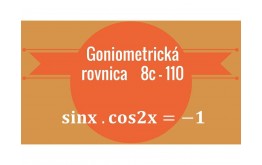 Goniometricke rovnice