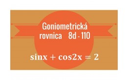 Goniometricke rovnice