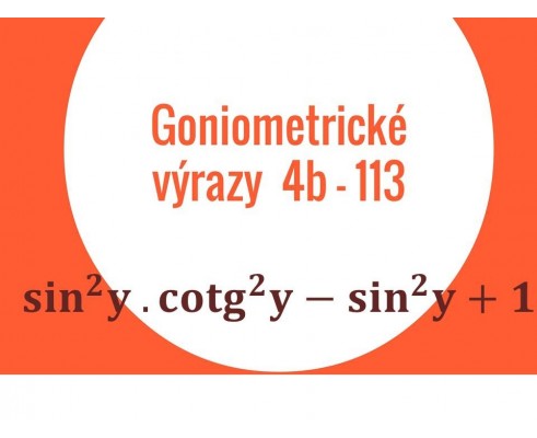 Goniometricke vyrazy