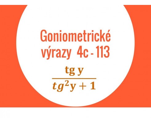 Goniometricke vyrazy