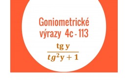 Goniometricke vyrazy
