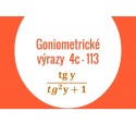 Goniometricke vyrazy