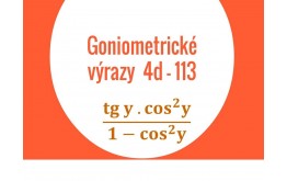 Goniometricke vyrazy